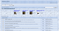 Desktop Screenshot of infectioncontrol.smfforfree2.com