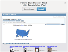 Tablet Screenshot of bluestate.smfforfree2.com