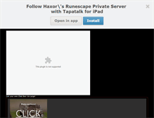 Tablet Screenshot of haxorserver.smfforfree2.com