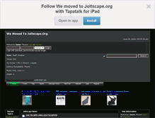 Tablet Screenshot of joltscapev3.smfforfree2.com