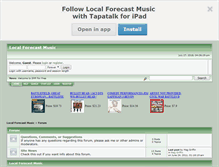 Tablet Screenshot of lfmusicmedia.smfforfree2.com