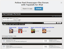 Tablet Screenshot of feelfreescape.smfforfree2.com