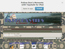Tablet Screenshot of donnasplace.smfforfree2.com