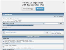 Tablet Screenshot of ccvigilantes.smfforfree2.com